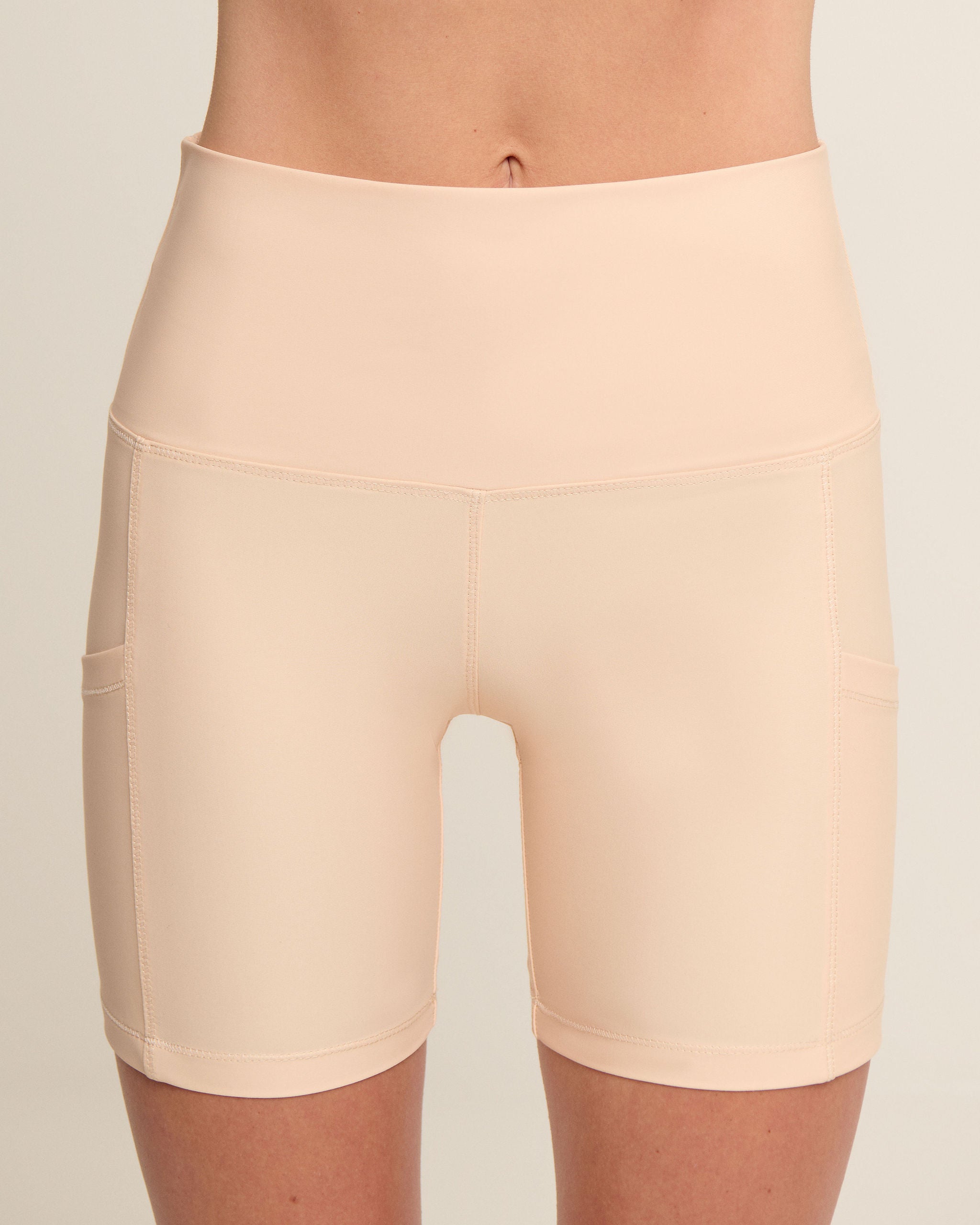 Sports Ready Shorts - Cream
